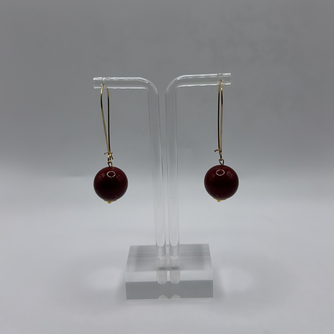 Coral Earrings - E14